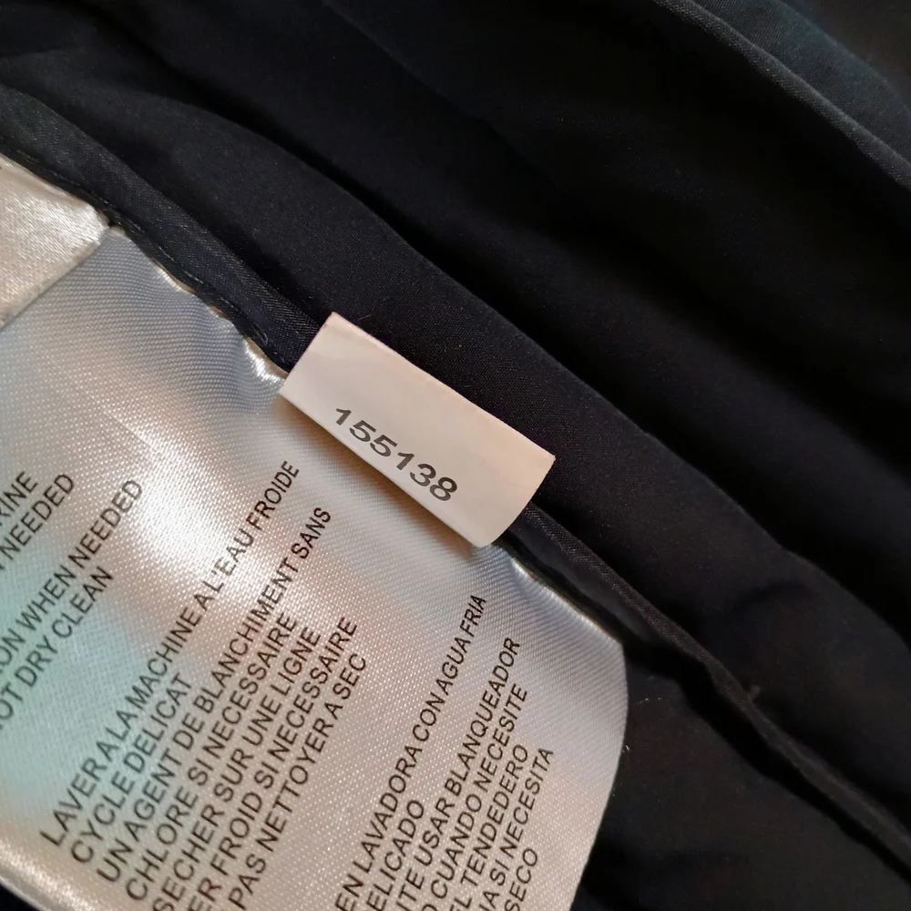 Michael Kors Black Quilted Hooded Puffer Jacket Women's Small